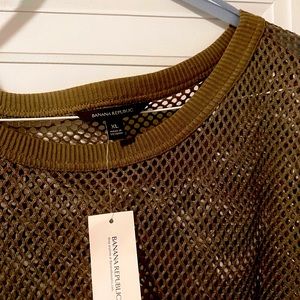 See through super cute mesh top